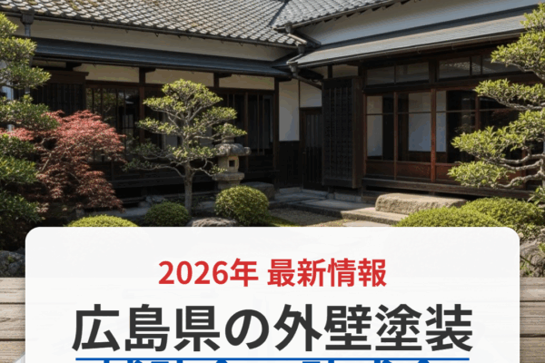 広島県の外壁塗装に補助金はある？プロが事実を解説