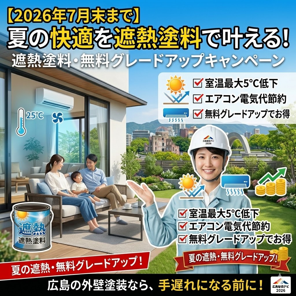 2026　遮熱キャンペーン